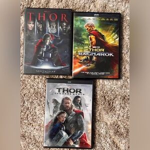 Marvel Thor DVD’s, Set of 3
